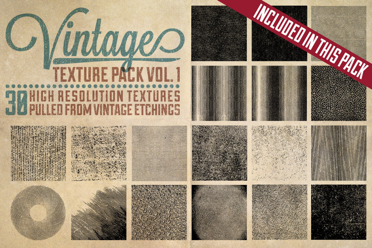 Vintage Texture Bundle preview 4
