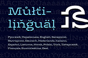 Gora Stencil – Reg & Bold, a Slab Serif Font by Russian Fonts (Thumbnail 9 of 9)