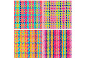 Bright Colorful Plaid Digital, a Pattern Graphic by Lucyinyourheart (Thumbnail 3 of 10)