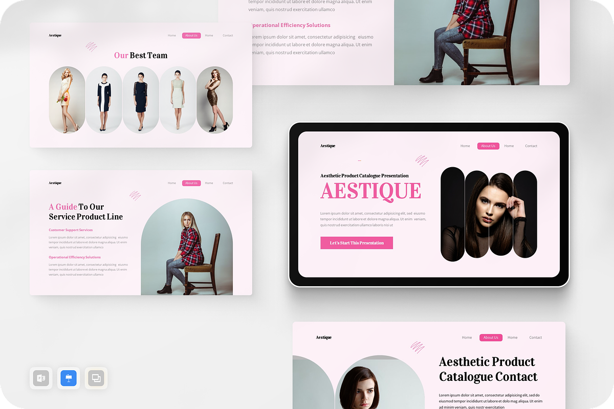 Product Catalogue Keynote, a Presentation Template by Annora Studio (Photo 1 of 5)