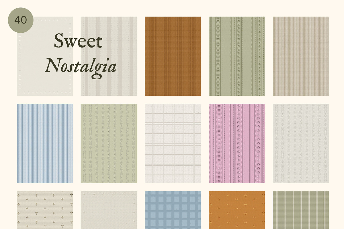 COTTAGECORE Embossed Papers & Frames, a Background Graphic by Madiwaso (Photo 7 of 10)