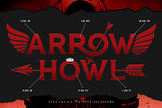 The Hero Archer Typeface, a Serif Font by alit design (Thumbnail 19 of 20)