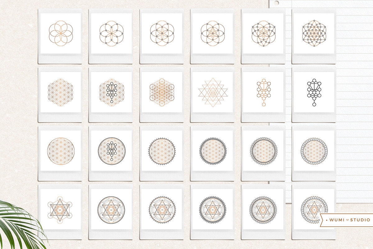 Sacred Geometry | Gold & Black, an Illustration by Wumi Studio (Photo 5 of 8)