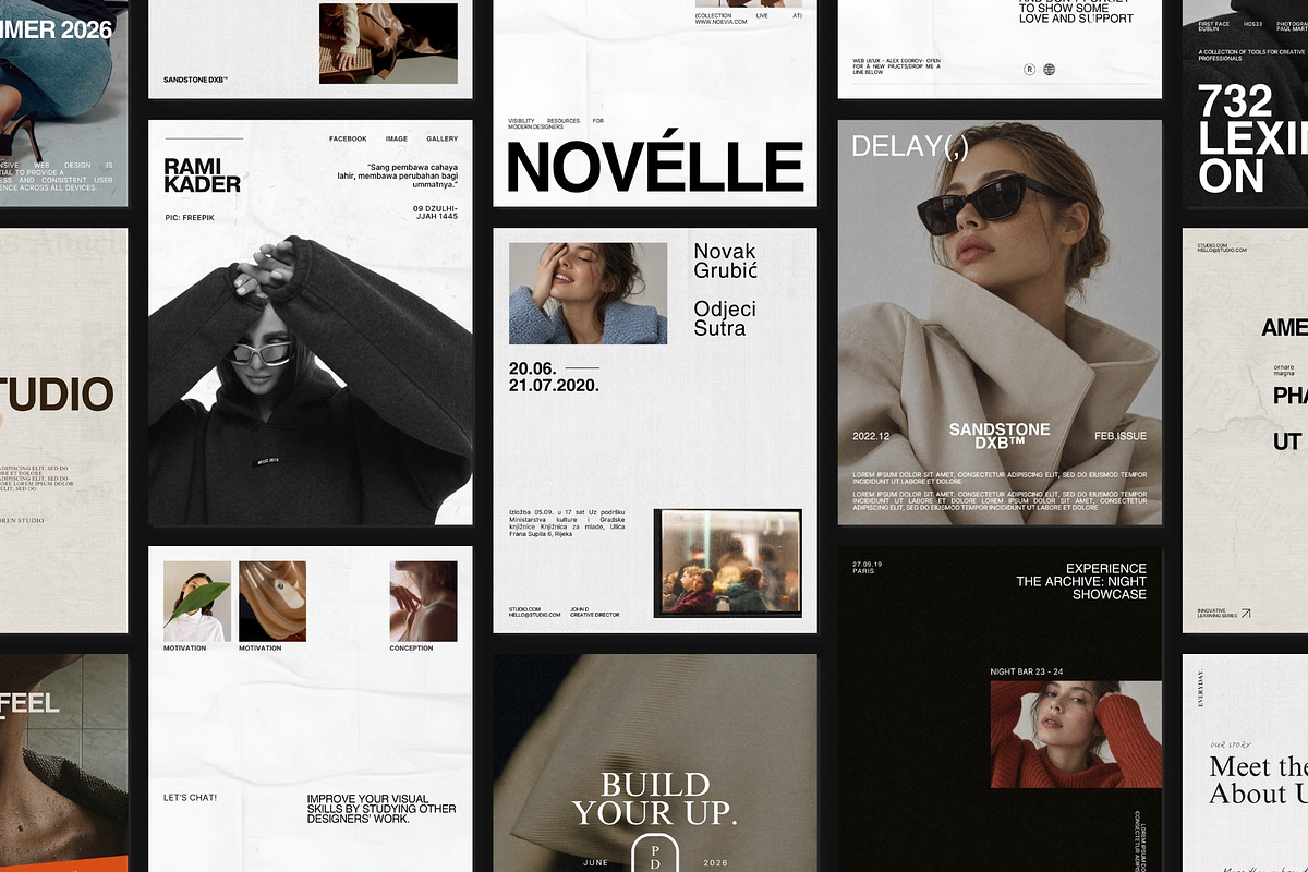 OREN | Social Media Kit Bundle, a Social Media Template by Prapti Design (Photo 2 of 10)