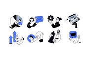 People and Business, a Person Illustration by PureSolution (Thumbnail 2 of 6)