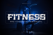 Hightech Font, a Sans Serif Font by Sronstudio (Thumbnail 10 of 15)