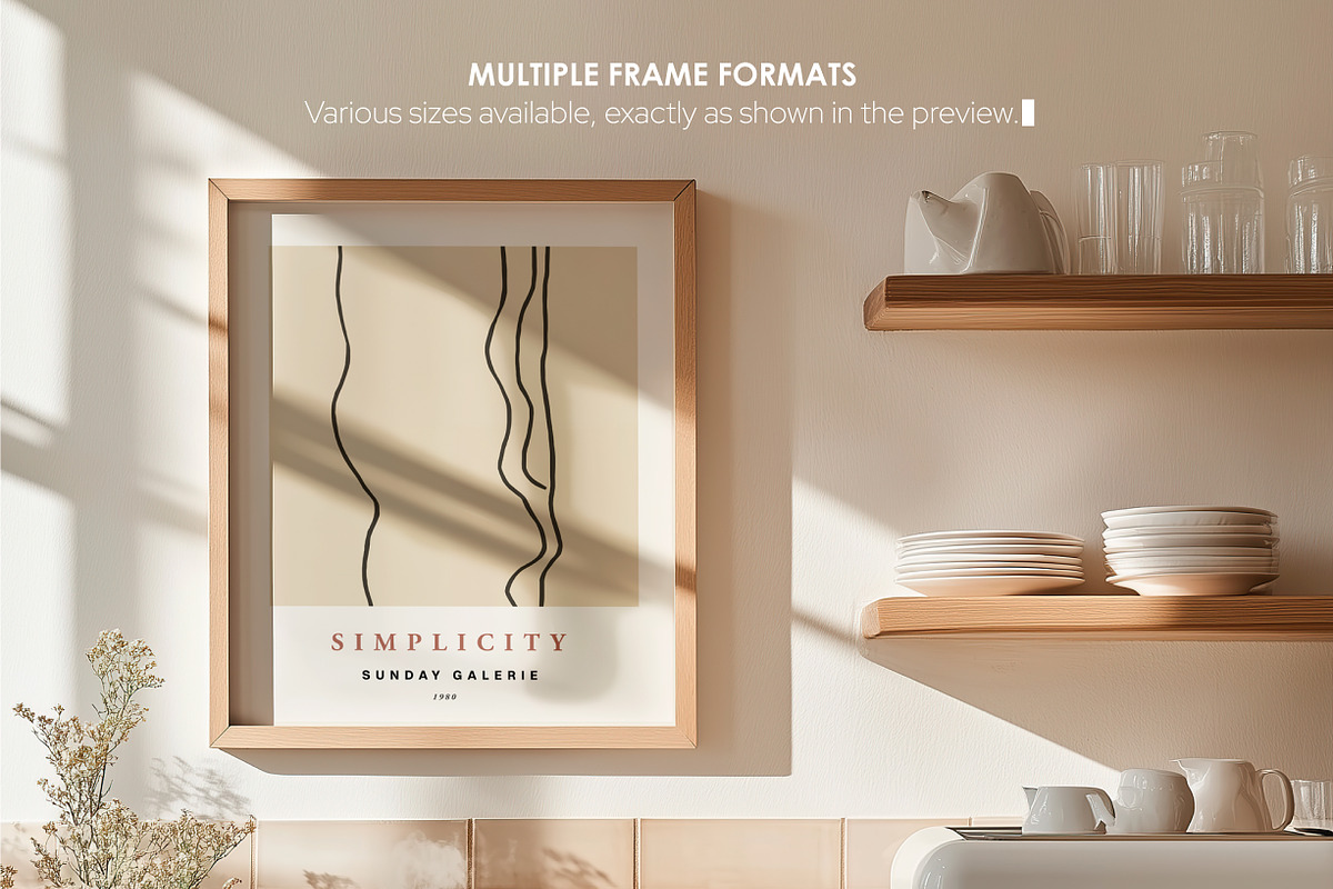 RUSTIC KITCHEN | Frame mockup set, a Household Mockup by SCHÉRI (Photo 6 of 14)