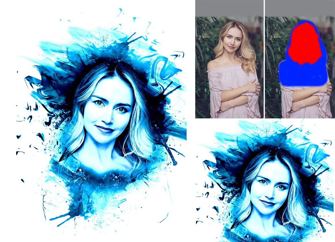 Portrait Pro Photoshop Action, an Action Add-On by MRI STUDIO (Photo 2 of 9)