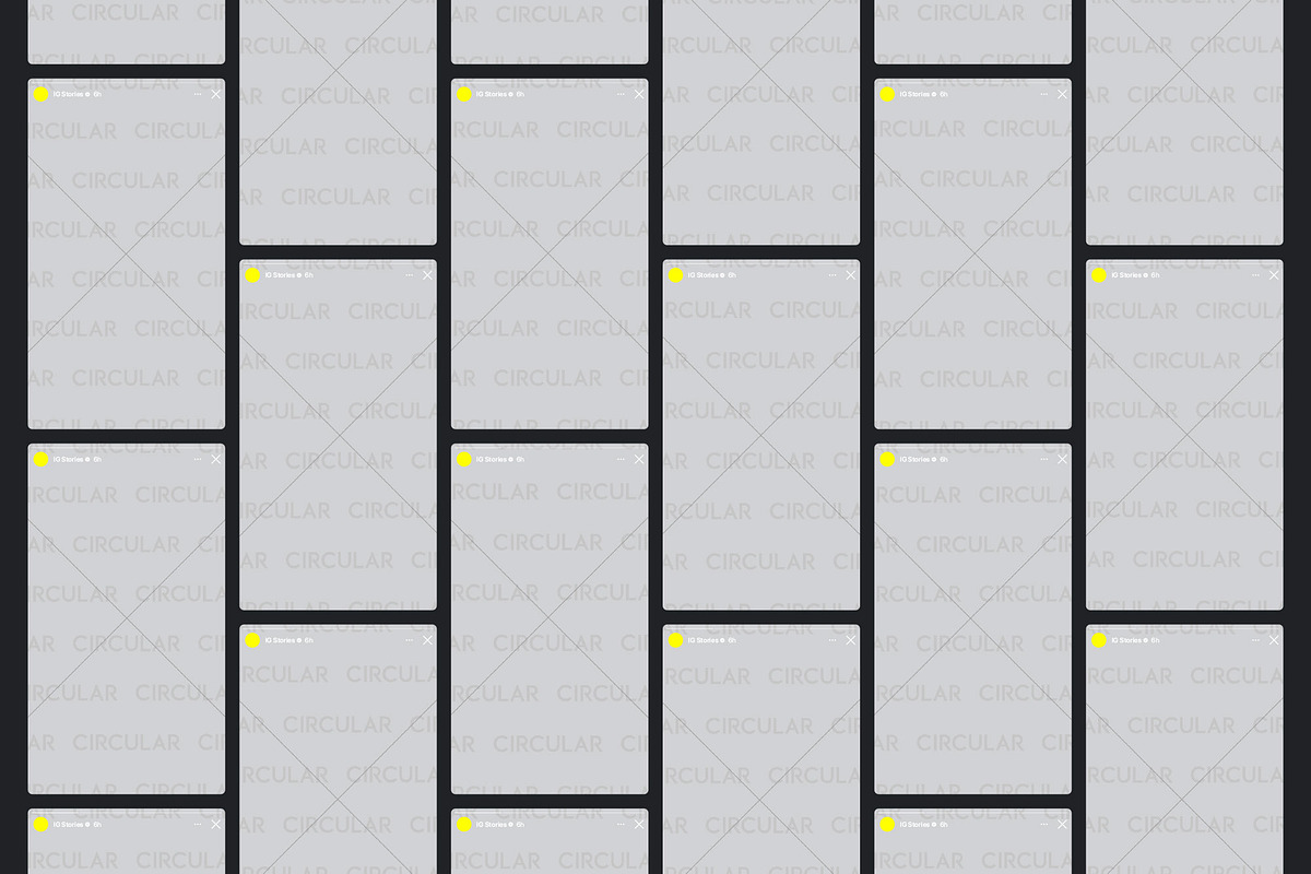 FRAMES / Instagram Vector Mockup Kit, a Social Media Template by Circular (Photo 2 of 20)