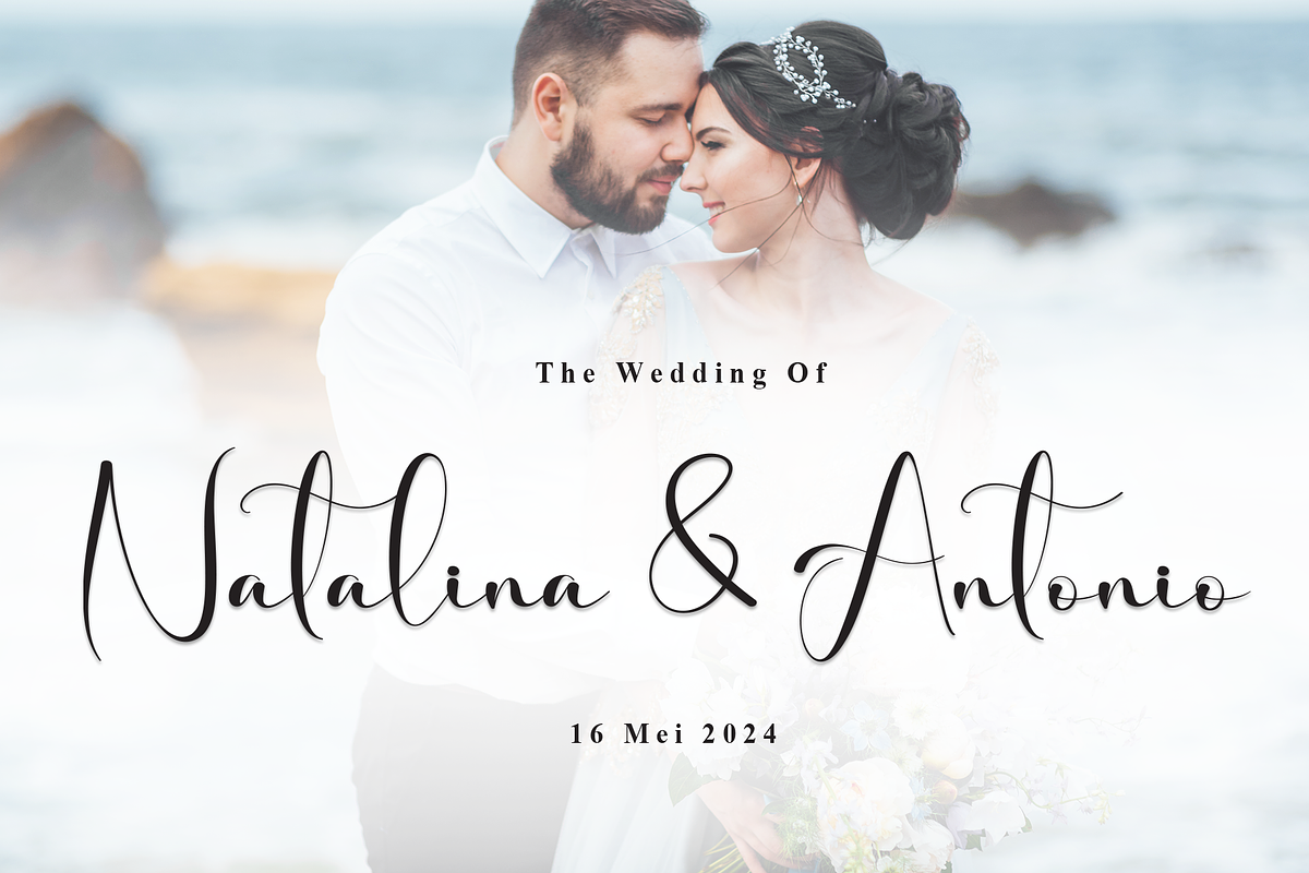 Rosalyne | Script Font, a Handwritten Font by Scratchones (Photo 2 of 9)