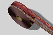 Ribbon Mockup, a Merchandise Mockup by Unerispace (Thumbnail 5 of 5)