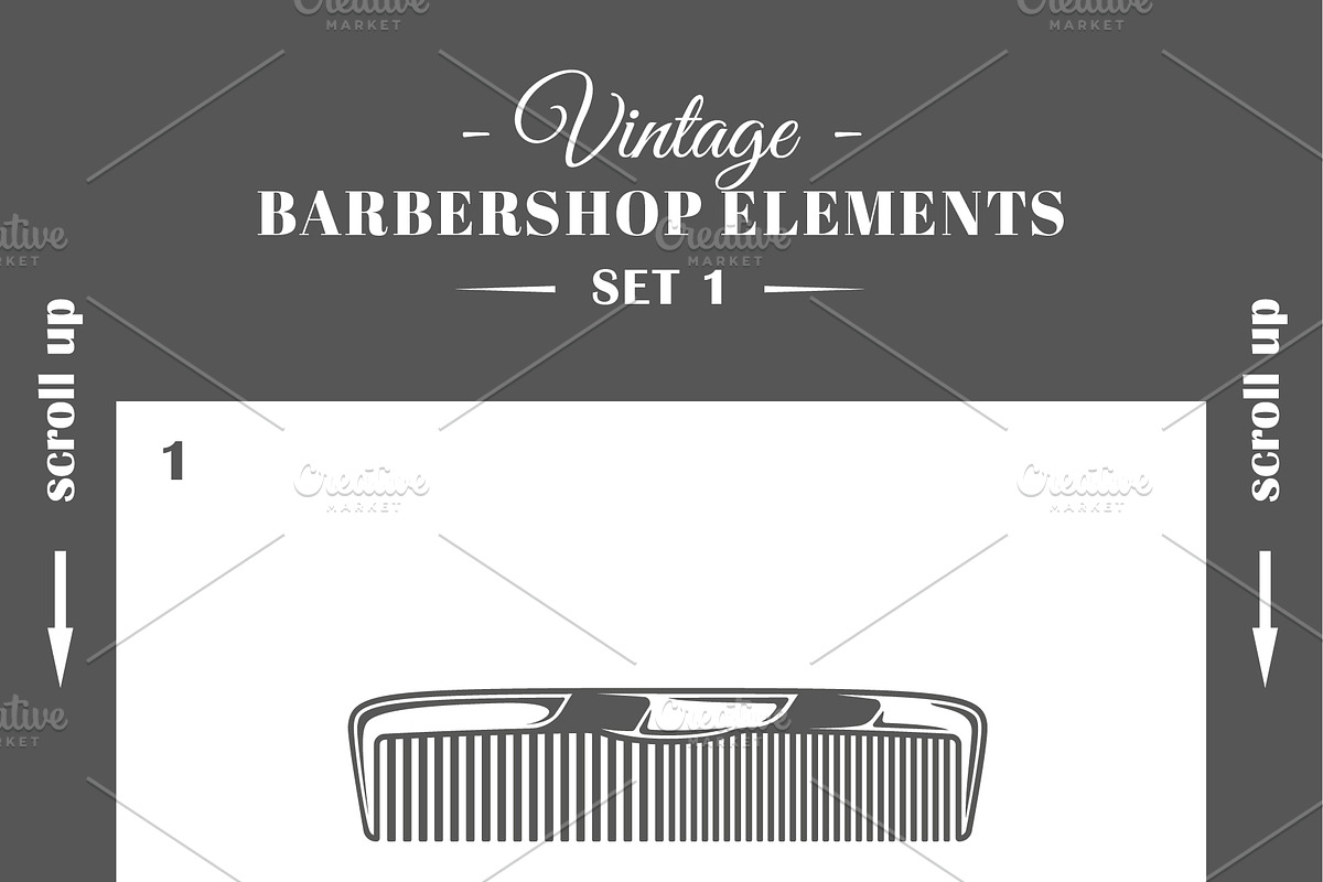 18 Barbershop Logos Templates, a Branding & Logo Template by Art Design (Photo 14 of 19)