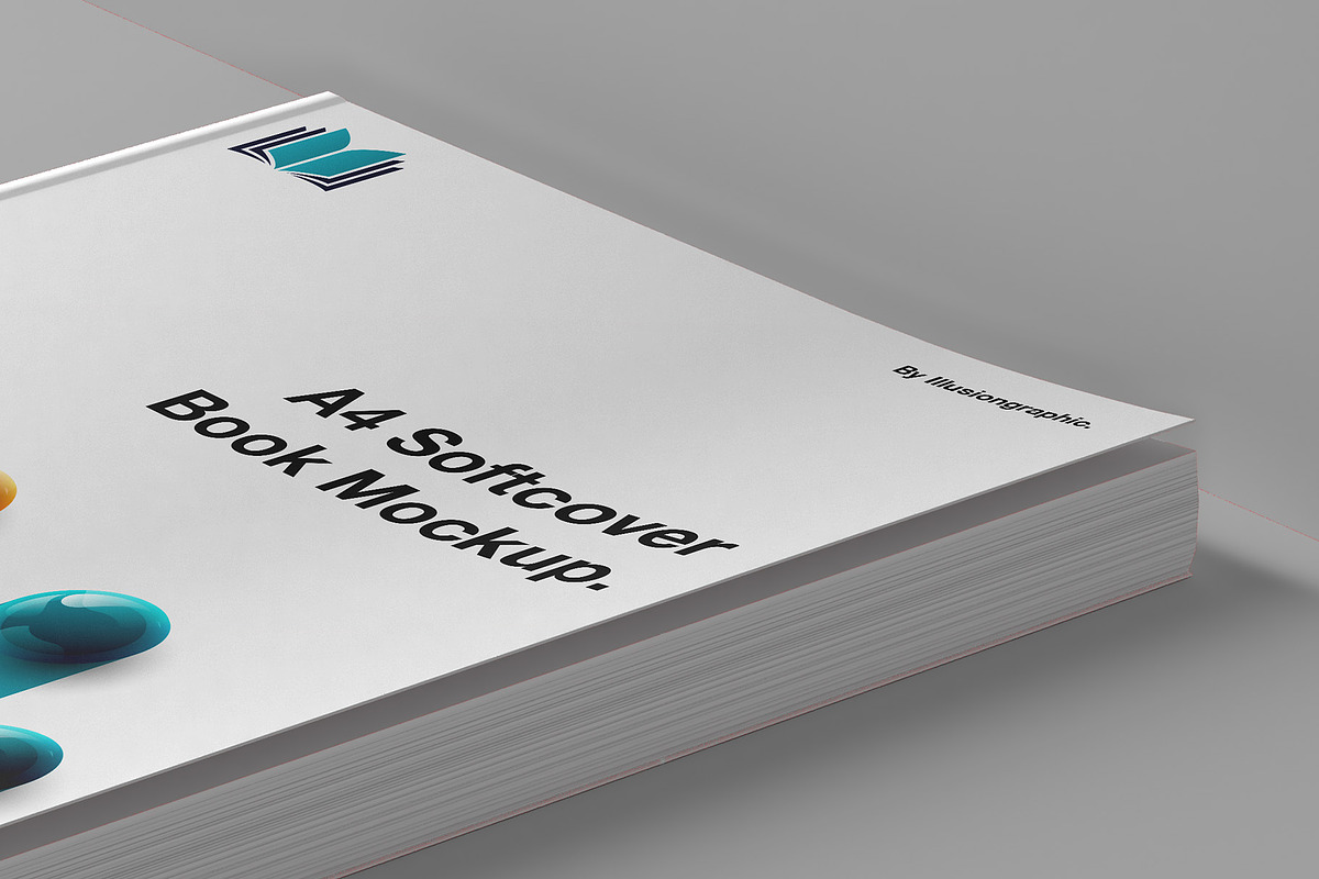 A4 Softcover Book Mockup - 10 views, a Books & Magazine Mockup by Illusiongraphic (Photo 17 of 25)