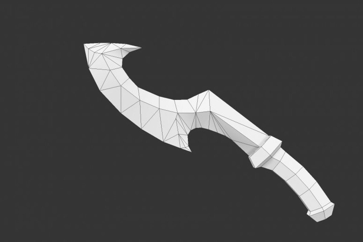 Fantasy Melee Weapons Collection, an Object 3D Model by GamePoly (Photo 41 of 44)