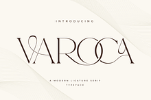 Varoca - Modern Serif Font