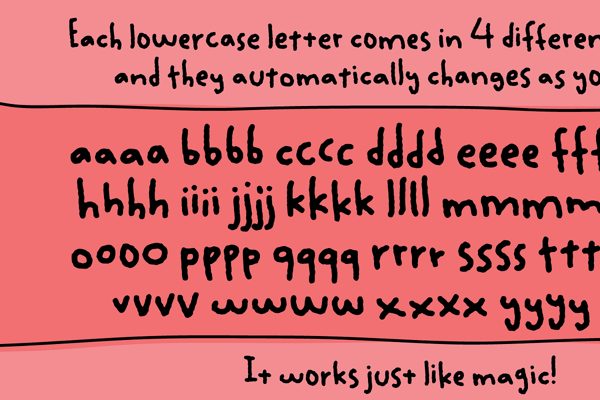 Lonely Street, a Handwritten Font by pizzadudedotdk (Photo 9 of 10)