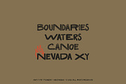 Dakota Rough Sans + Bonus, a Sans Serif Font by Any-Type® Foundry (Thumbnail 2 of 7)