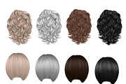 Natural hair clipart, an Illustration by Elenbushe (Thumbnail 9 of 19)