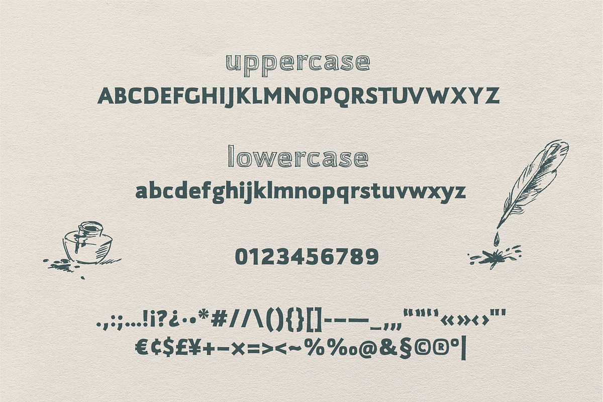 Bando Sans, a Sans Serif Font by K:O\Fonts (Photo 4 of 4)