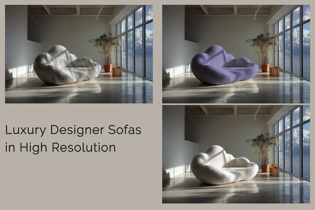 Tailored Fabric Sofa Mockups, a Household Mockup by Vika_Softlife (Photo 7 of 9)