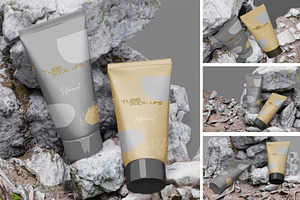 COSMETIC TUBE, a Packaging Mockup by kebunmockup