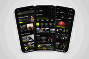 Fitsphere - Fitness Tracker App, an App Template by productype1 (Thumbnail 4 of 5)