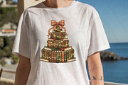 Christmas Book Tree PNG, Retro Chris, an Illustration by DreamPrint404 (Thumbnail 5 of 7)