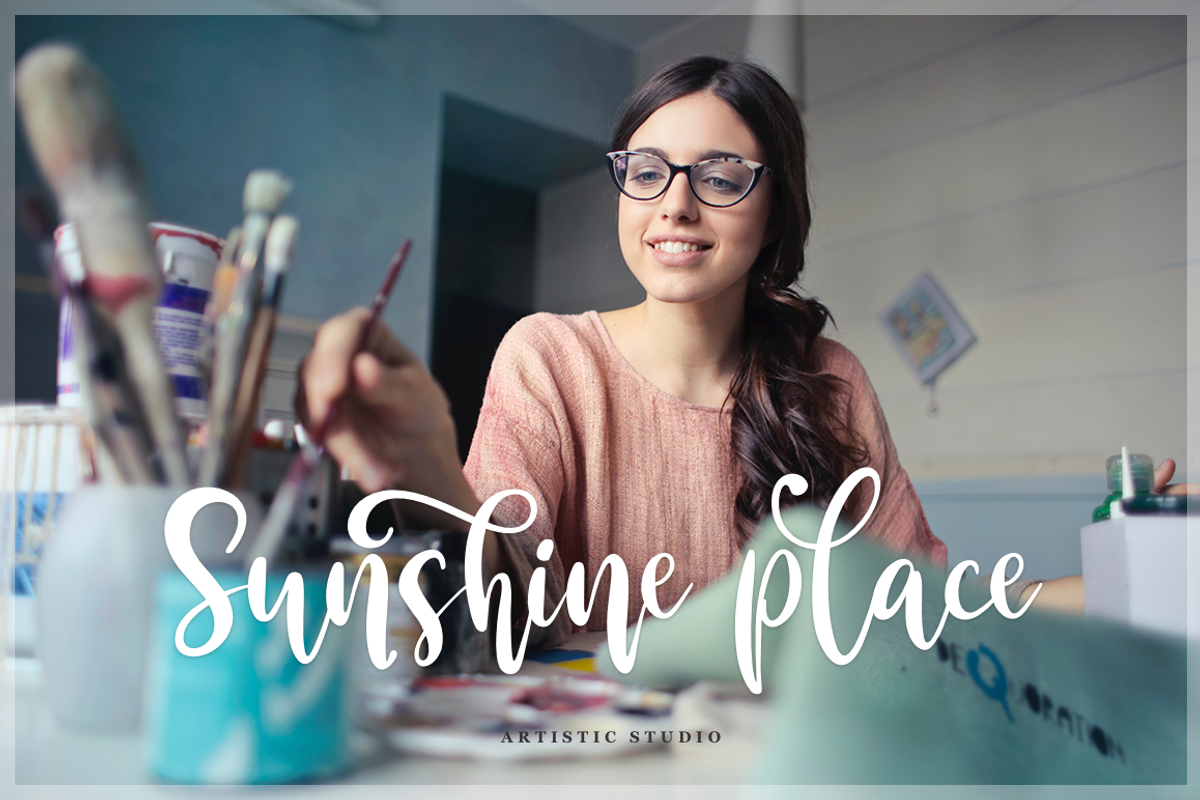 Valencia, a Script Font by Larin Type Co. (Photo 9 of 10)