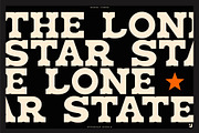Rodeo Tunes - Western Slab Serif, a Slab Serif Font by UppercapType (Thumbnail 12 of 21)