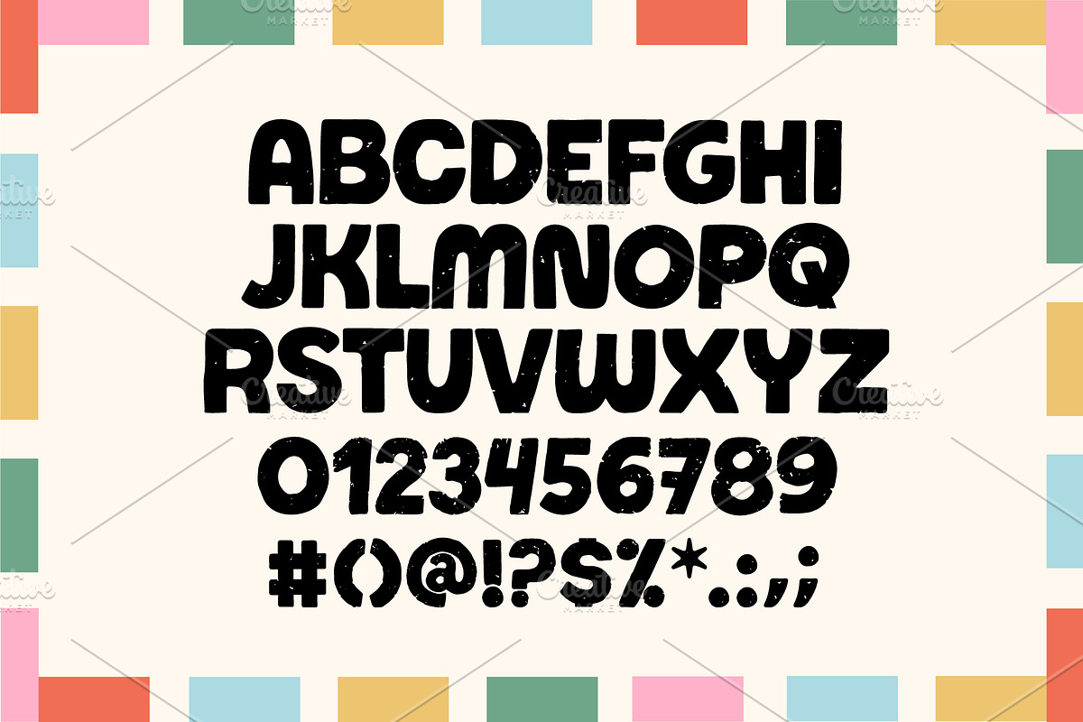 Funky Wonky Hand-Drawn Font, a Handwritten Font by The Inking Rose (Photo 3 of 3)