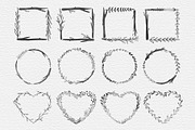 Rustic floral doodles and logos, an Animal Illustration by harmonia_green_art (Thumbnail 11 of 12)