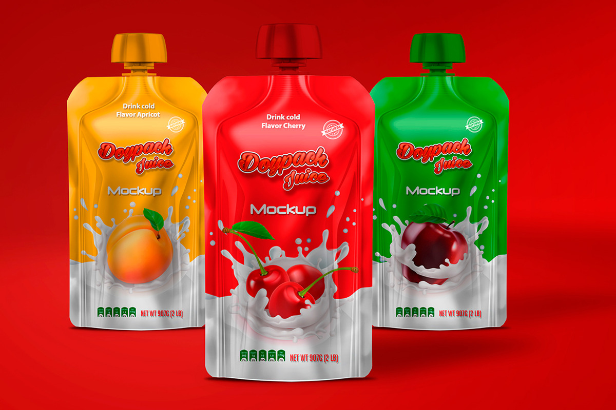 Doypack Mockup 2, a Packaging Mockup by rogeriomarcos (Photo 4 of 9)