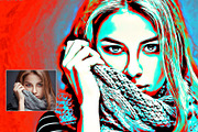 Realistic Oil Painting Art, an Action Add-On by U_Design (Thumbnail 15 of 15)
