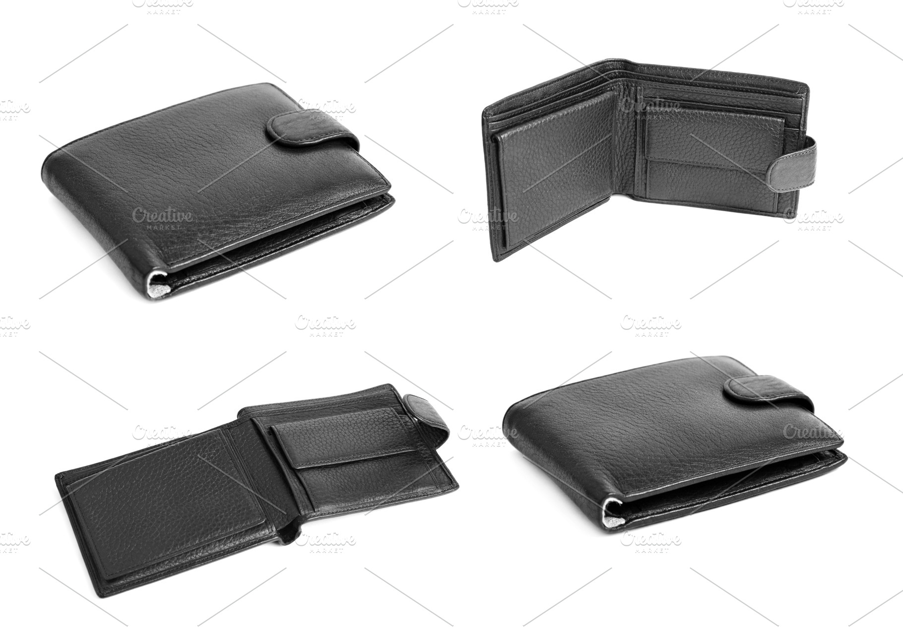 Black wallet set, a Photo by saiko3p
