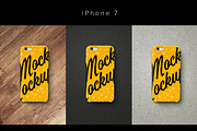 Cases iPhone 6, 7, 7plus, 8, X Set, a Product Mockup by shaman (Thumbnail 5 of 6)