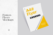 Posters & Flyers Mockups, a Print Template by MahmoudWally (Thumbnail 1 of 10)
