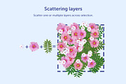 Scatter Stuff - Photoshop Extension, a Plug-in Add-On by bbtools (Thumbnail 4 of 7)