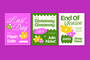 Spring Sale Banner, a Social Media Template by graphicook (Thumbnail 4 of 4)