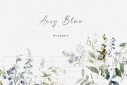 Airy Blue Floral, a Decorative Illustration by heyiamalice (Thumbnail 4 of 11)