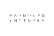 GAMER: icons and patterns, an Outline Icon by chewkotski (Thumbnail 2 of 6)