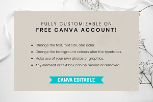 Editable Canva Certificate Template