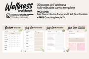Wellness Coaching Workbook for Canva, a Print Template by DeLaGranSiete (Thumbnail 5 of 10)
