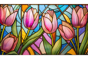 A vivid stained glass window, a Nature Photo by Igor Tichonow