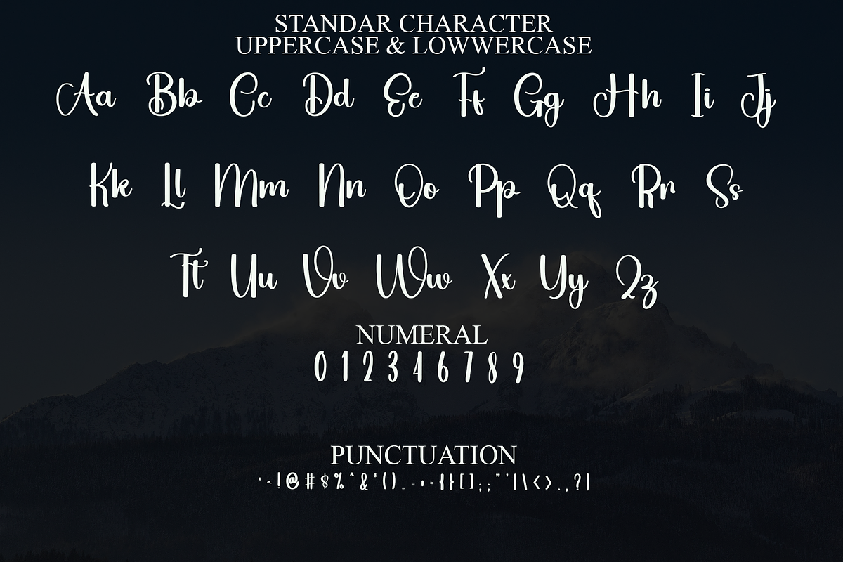 Winter Disney, a Handwritten Font by FreshTypeINK (Photo 6 of 8)