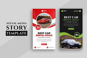 Car Rental Social Media Stories