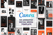 Mega Instagram & Pinterest Bundle, a Social Media Template by TheBrightGrap (Thumbnail 3 of 12)