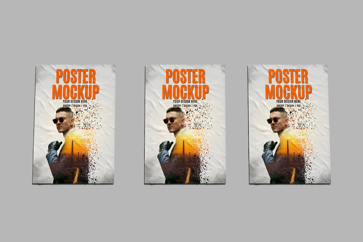 Poster Mockup, an Advertising Mockup by AnasStudio (Photo 3 of 5)