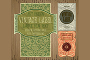 Label Art Nouveau - sets, a Decorative Illustration by Stanislav Kharchevskyi (Thumbnail 2 of 8)