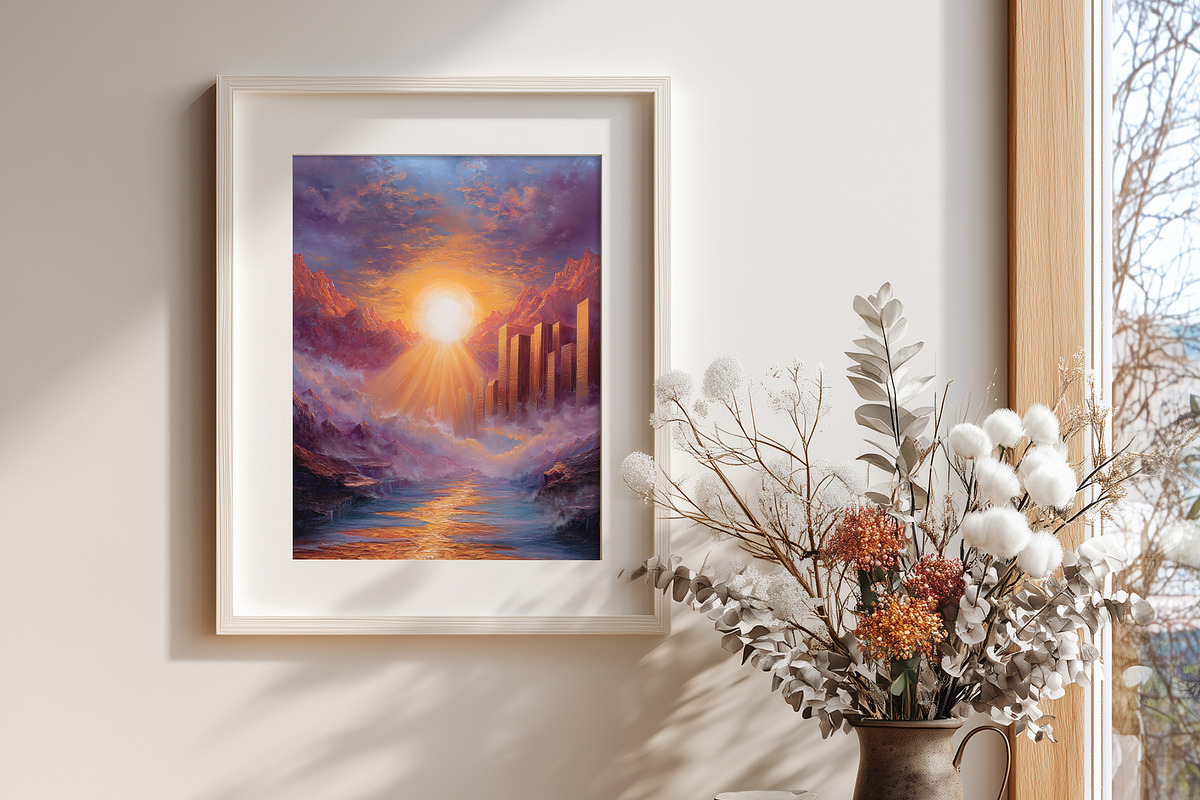 Golden Radiance Illustration, a Decorative Illustration by Housui Patterns (Photo 5 of 12)