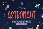 Astronaut Font, a Font by Lollipop Hand Drawn (Thumbnail 1 of 7)